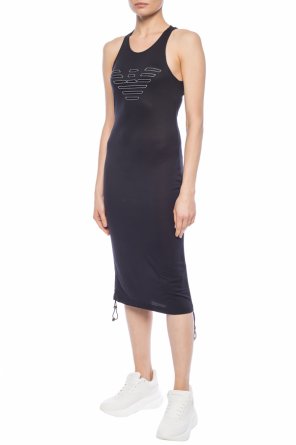 Logo-patched dress, zdjęcie 2 Logo-patched dress od Emporio Armani
